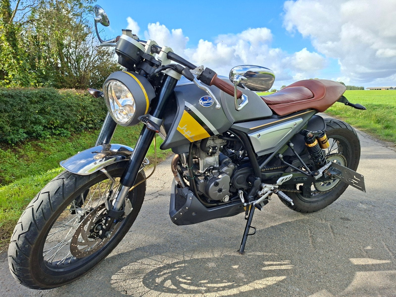 Mondial Hps 125cc + (livraison), Motos, Occasion, Particulier, 1 cylindre, Manuelle