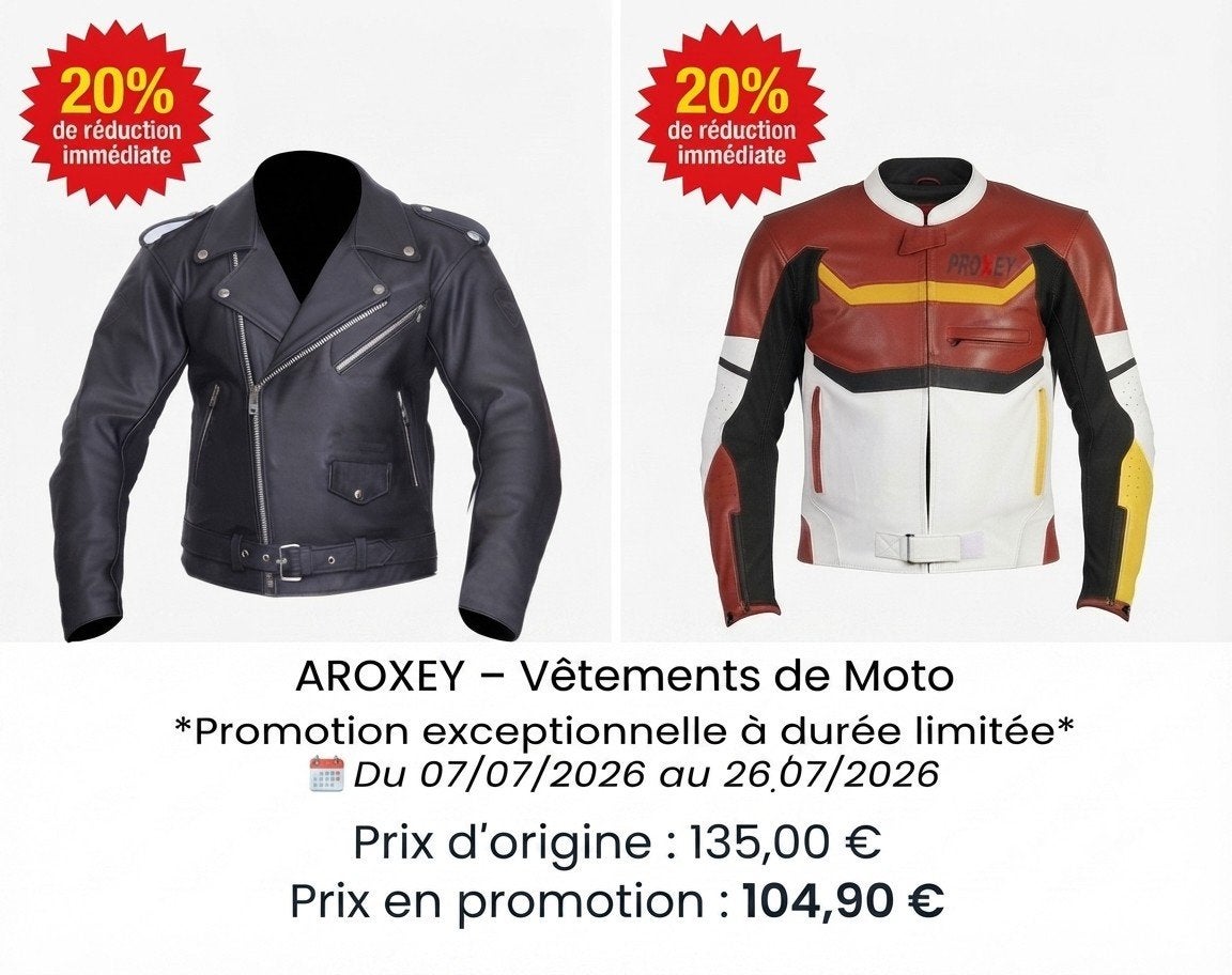 Nieuwe leren motorjas met CE-protectoren, Verzenden