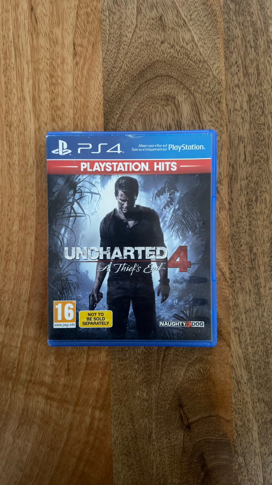 PS4 Uncharted 4, Games en Spelcomputers, Ophalen, Zo goed als nieuw