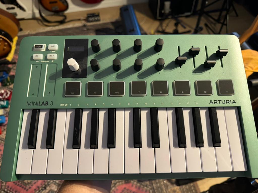 Arturia Minilab 3 - 1 keer gebruikt, Muziek en Instrumenten, Midi-apparatuur, Ophalen of Verzenden, Zo goed als nieuw