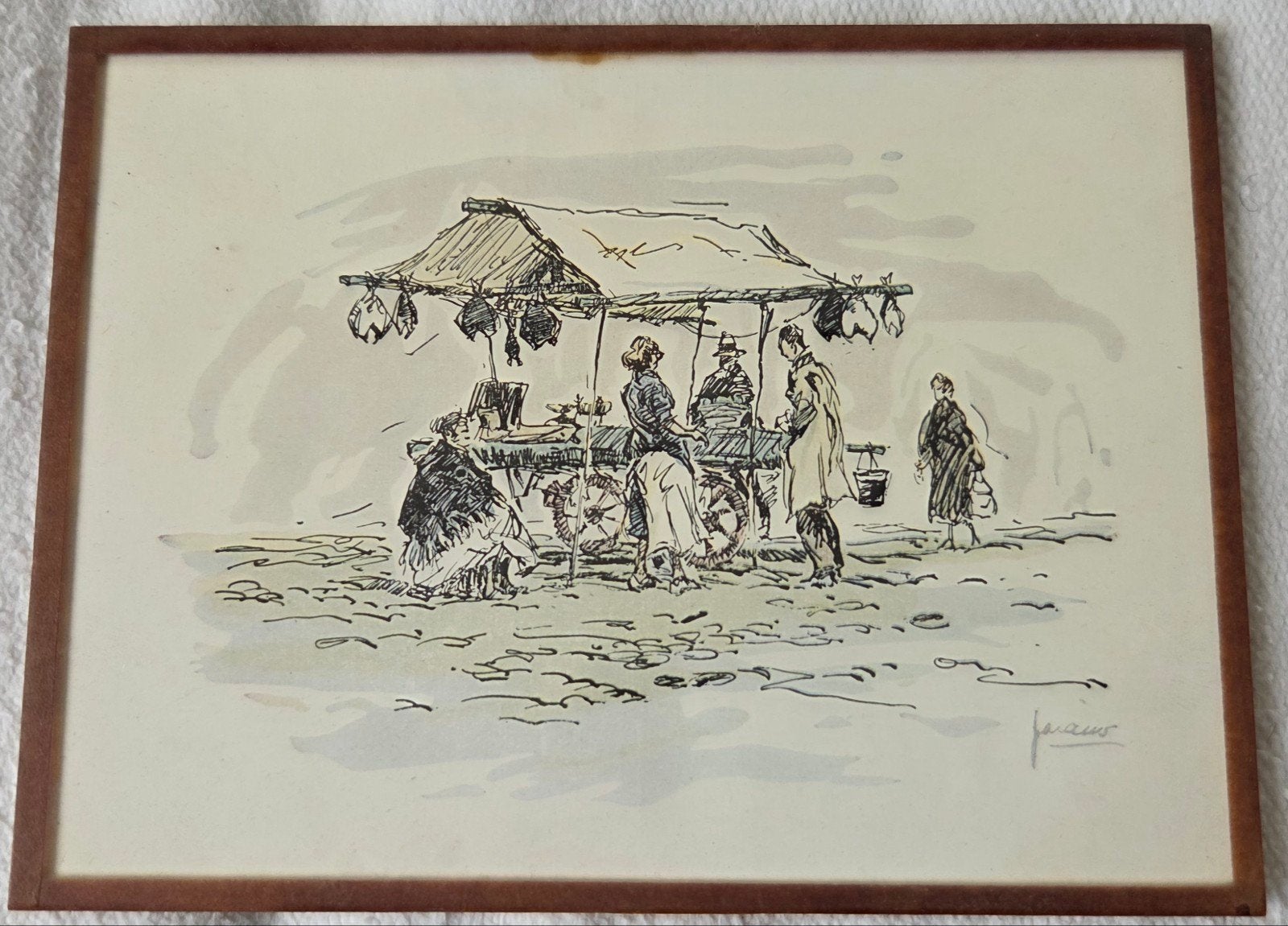 gravure à l encre 10x15, Enlèvement, Gravure