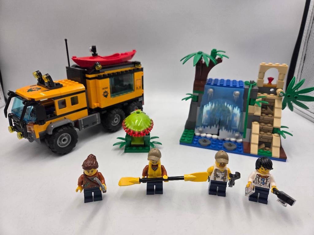 Lego City 60160 Jungle Mobile Lab, Ophalen, Zo goed als nieuw, Complete set, Lego