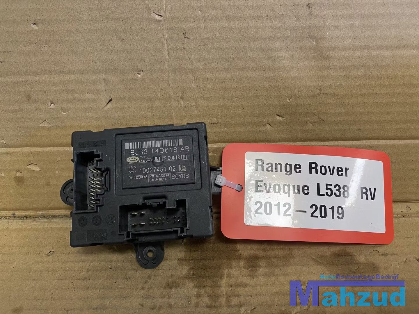 RANGE ROVER EVOQUE L538 rechts voor DEUR MODULE 2011-2019, Dpoffice@jaguarlandrover.com, Abbey Road, Whitley 1
CV3 4LF  Coventry