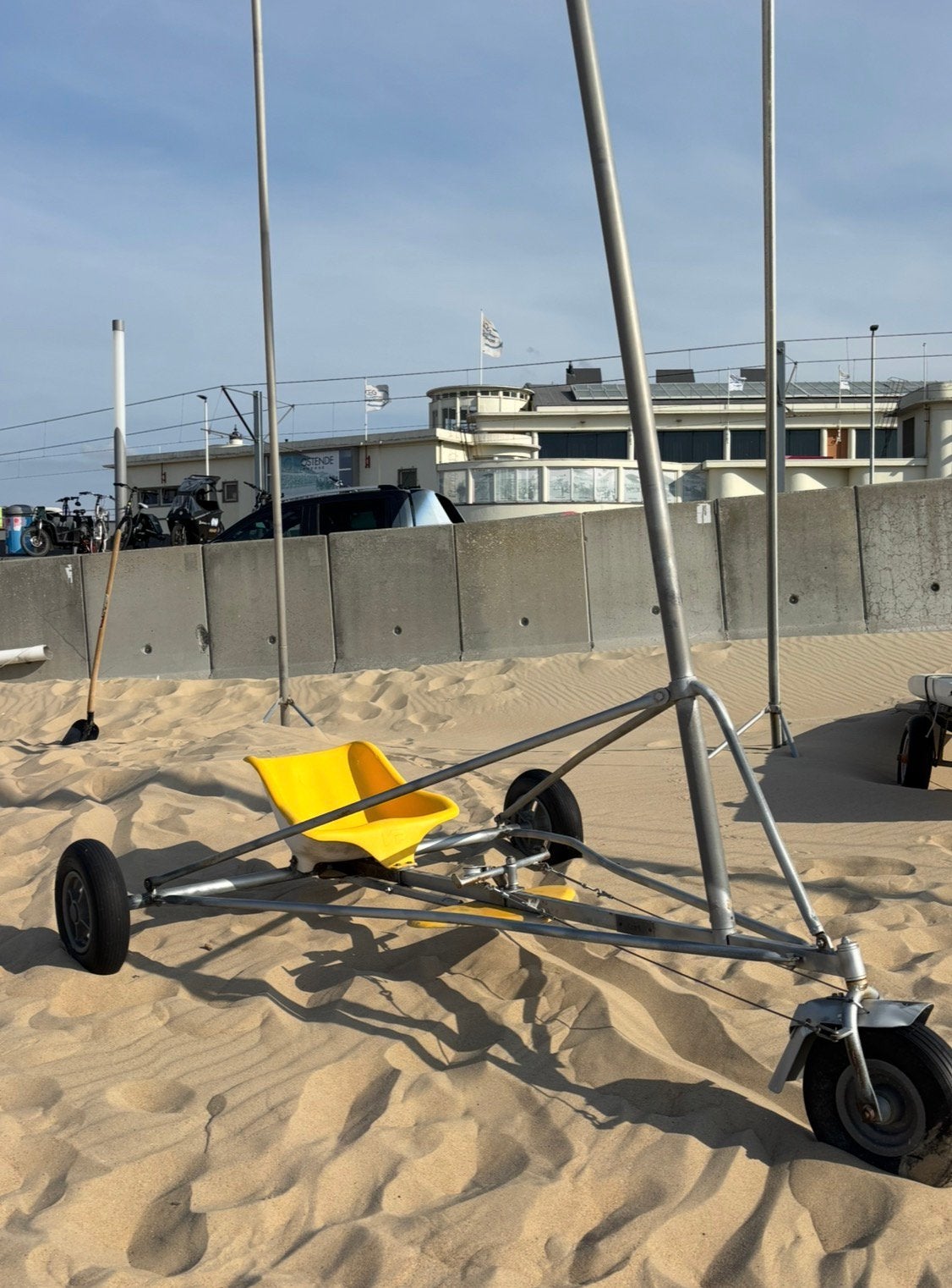 Zeilwagen, Watersport en Boten, Ophalen, Gebruikt