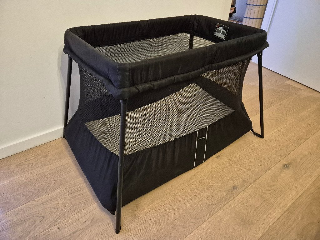 Reisbedje Babybjorn, Kinderen en Baby's, Babywiegjes en Ledikanten, Ophalen, Gebruikt, Reisbedje