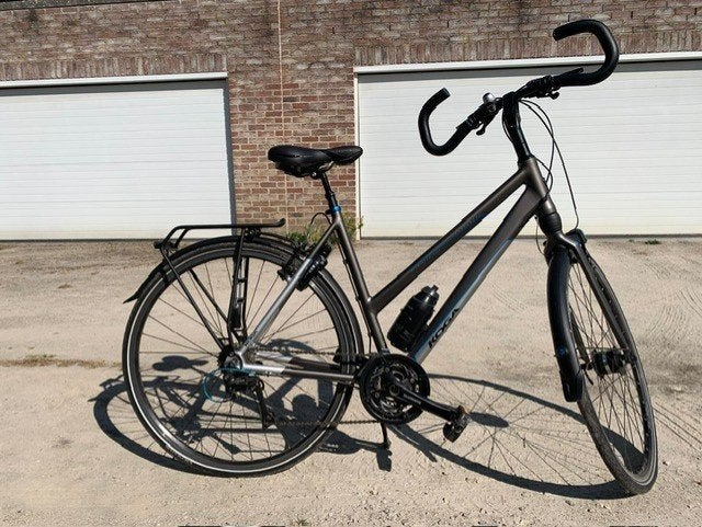 Dames Fiets Koga Road Runner, Versnellingen, Zo goed als nieuw, Trommelrem, Ophalen
