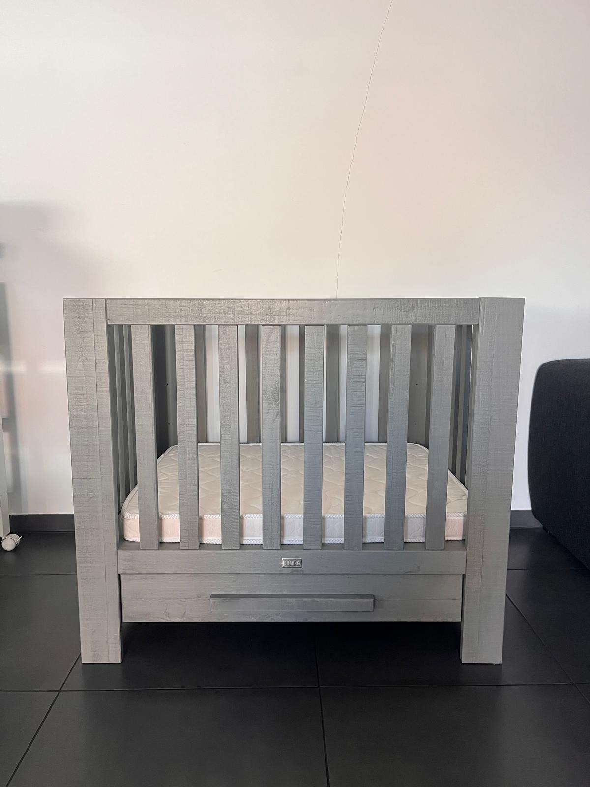 Baby park met randbescherming, Ophalen, Gebruikt, Rechthoekig, In hoogte verstelbaar