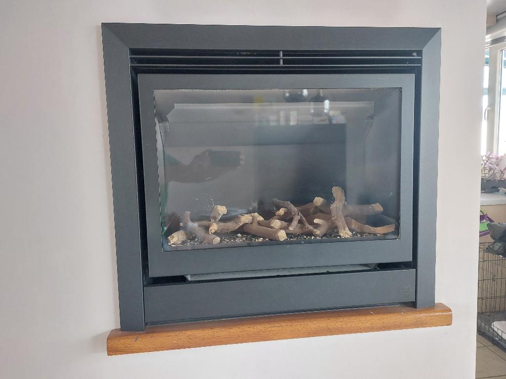 Wellstraler gaskachel inbouw 12,7 kw, Doe-het-zelf en Bouw, Verwarming en Radiatoren, Ophalen, 30 tot 80 cm, Gebruikt, Kachel