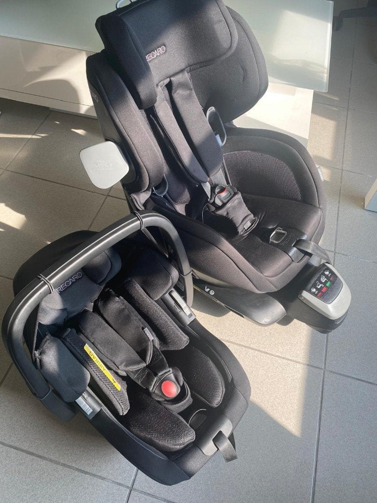 Autostoel & maxicosy (0-18KG), 0 t/m 18 kg, Zijbescherming, Zo goed als nieuw, Isofix