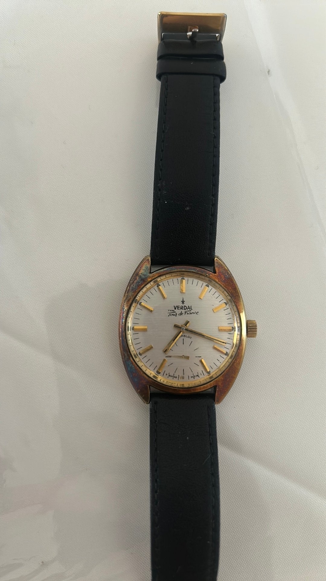 Verdal tour de france horloge 1960, Ophalen of Verzenden, Zo goed als nieuw
