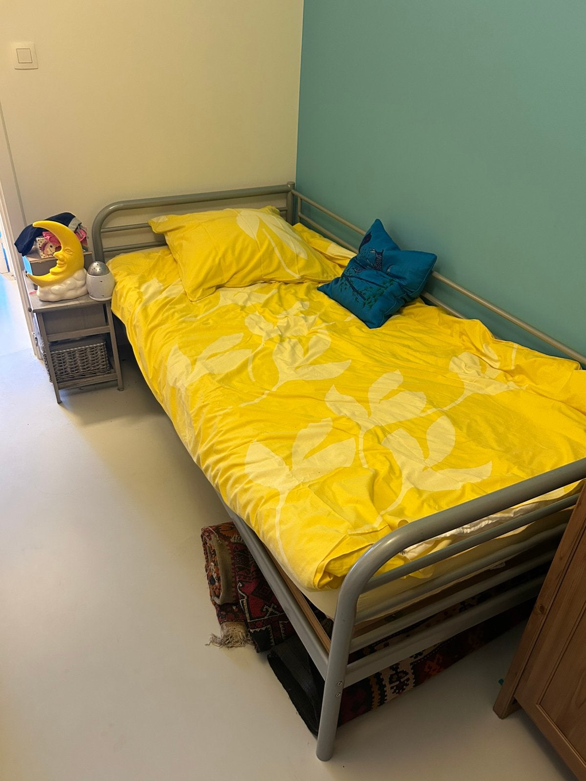 Ikea eenpersoonsbed kinderkamer, Ophalen, 85 tot 100 cm, Gebruikt, Lattenbodem