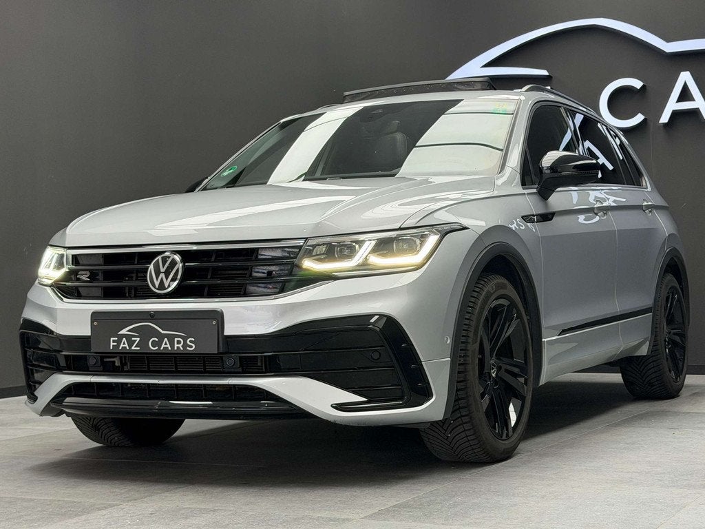 Volkswagen Tiguan 2.0 TDI SCR R-Line DSG * 1ER PROP + FULL +, Cuir, Argent ou Gris, Achat, Entreprise