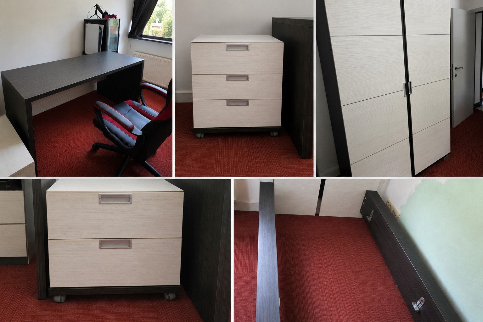 volledige tiener slaapkamer, Ophalen, Eenpersoons