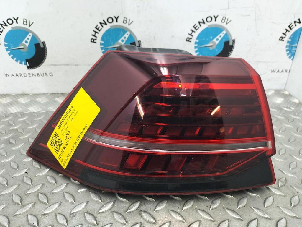 VOLKSWAGEN GOLF 5G1 1.2 TSI Comfortline  ACHTERLICHT L 2015, Auto-onderdelen, Ophalen of Verzenden, Gebruikt, ARN erkend