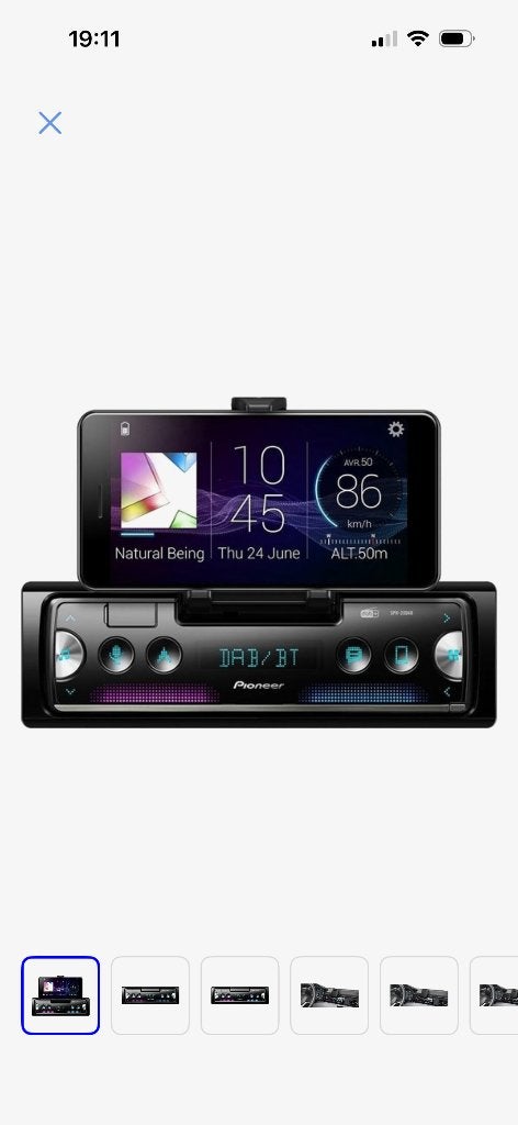 Auto radio met speakers subwoofer en bedrading, Audio, Tv en Foto, Ophalen, Nieuw, Radio