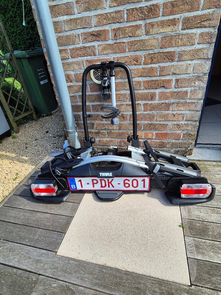 Porte-vélos THULE pour 2 vélos – Très bon état, Auto diversen, Fietsendragers, Zo goed als nieuw, 2 fietsen, Elektrische fiets