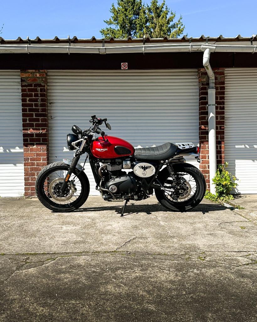 Street Scrambler 900, Motoren, 2 cilinders, Occasion, Motorrijbewijs A, Bedrijf