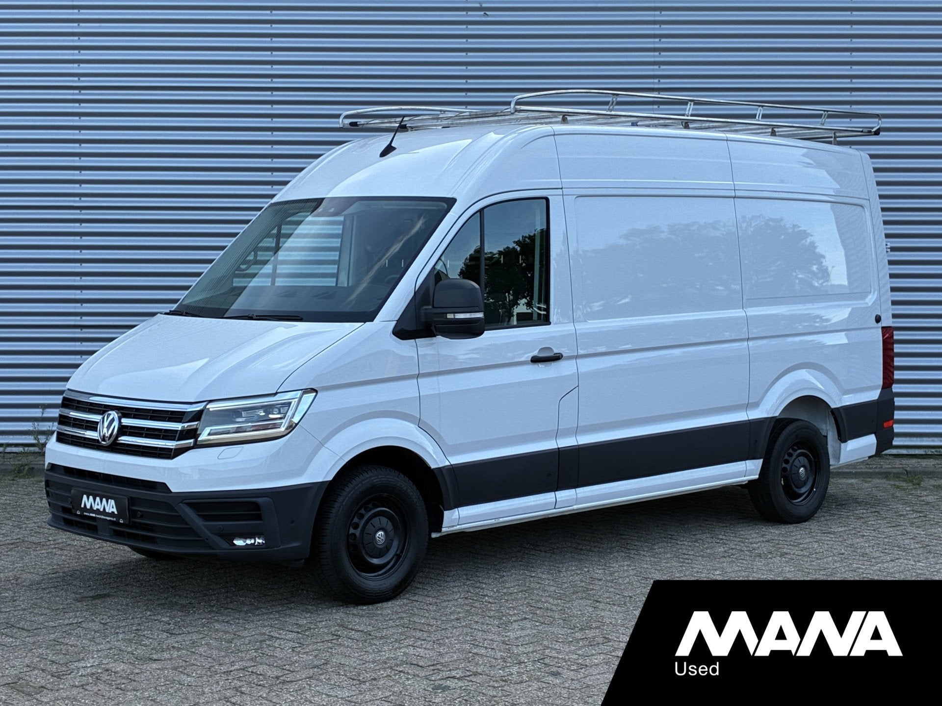 Volkswagen Crafter 2.0 L3H3 177pk Automaat Camera Camera Air, Auto's, Stof, Volkswagen, 3000 kg, Wit