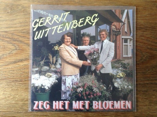 single gerrit uittenberg, Cd's en Dvd's, Vinyl Singles, Beschermende buitenhoes, Fotohoes, Originele persing, Nederlandstalig