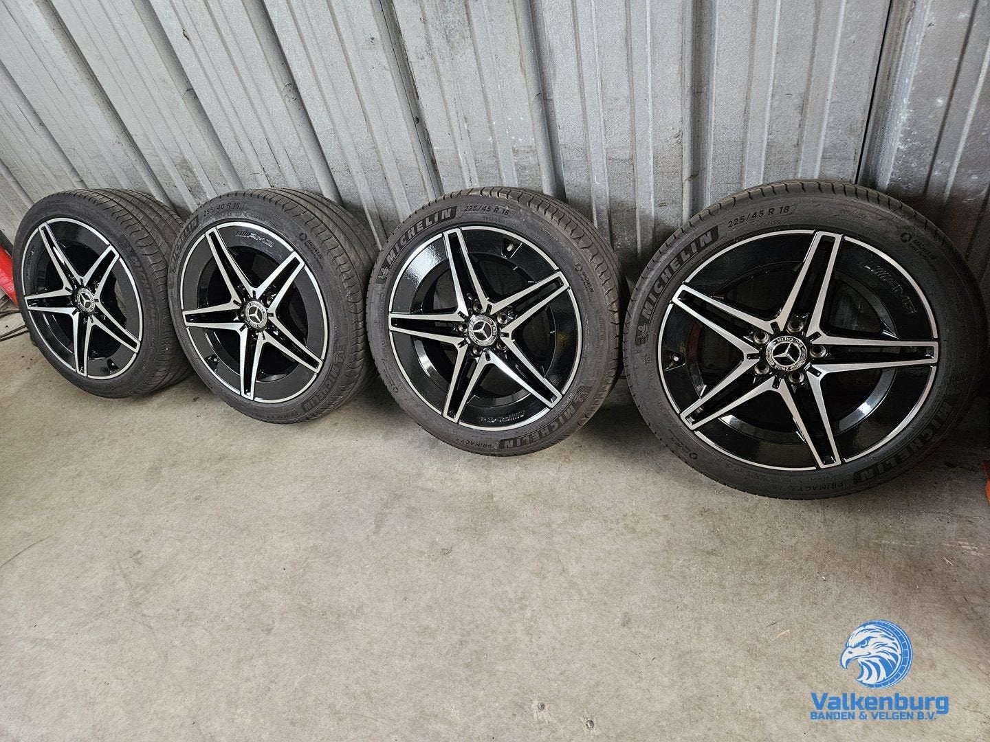 6mm! Originele Mercedes AMG C300E Hybrid W206 18 inch breeds, 18 inch, Gebruikt, -, -