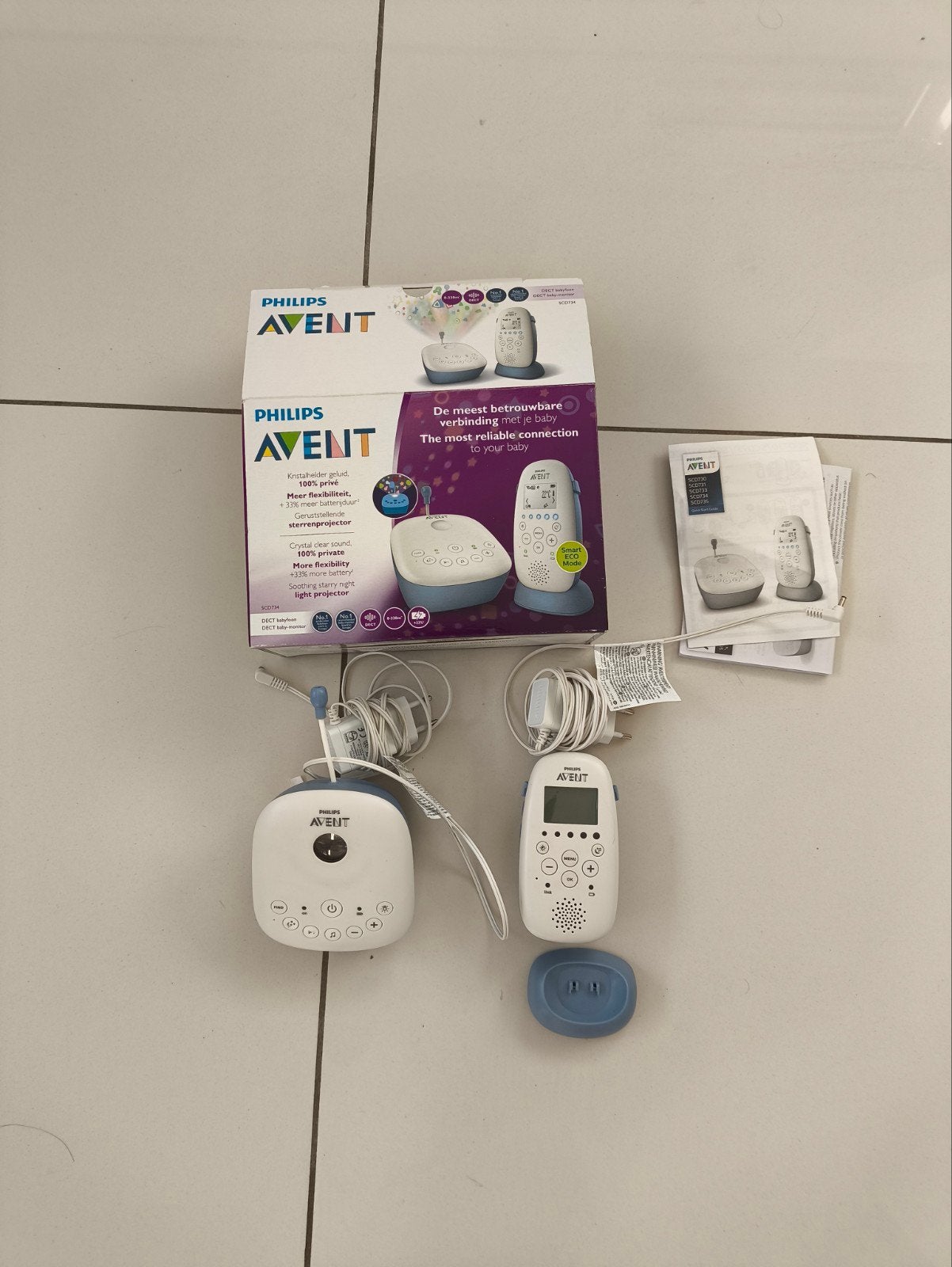 Babyphone Avent, Kinderen en Baby's, Babyfoons, Ophalen, Zo goed als nieuw