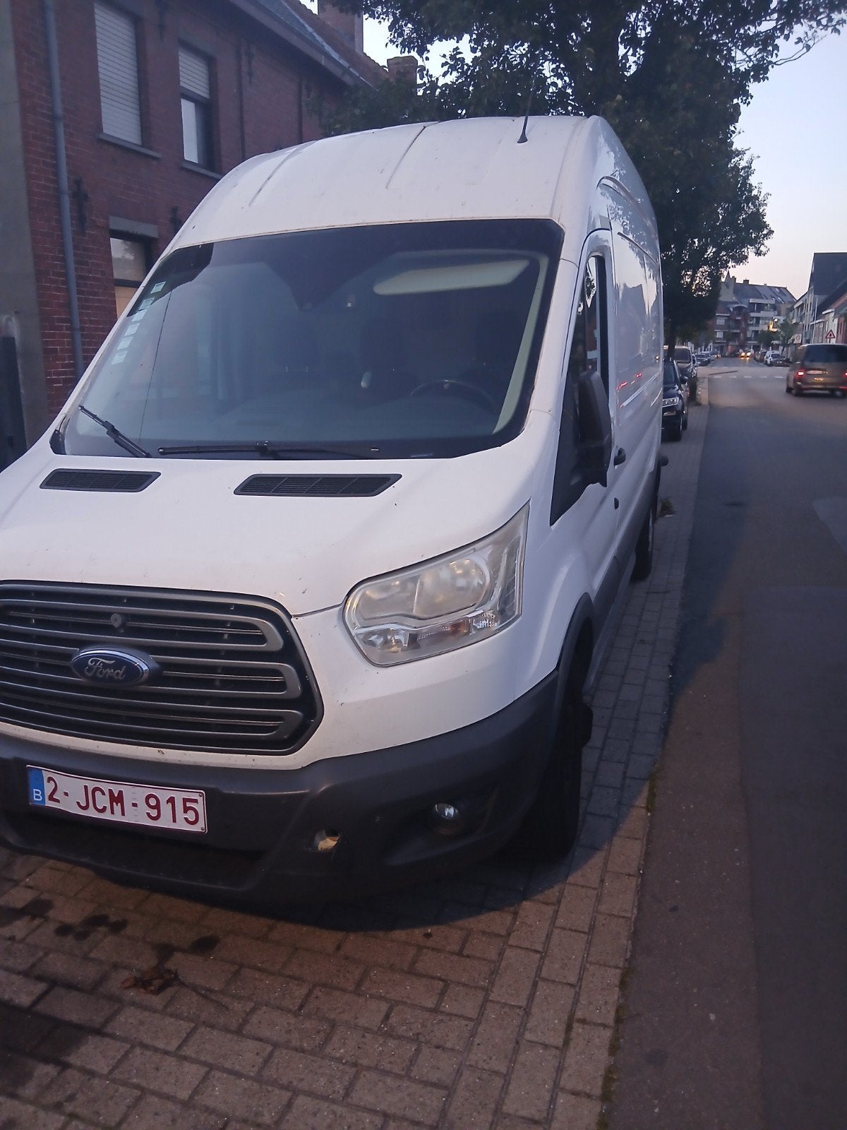 Ford transit 2.0 motor kapot te koop, Auto's, Euro 6, 4 cilinders, Electronic Stability Program (ESP), Wit