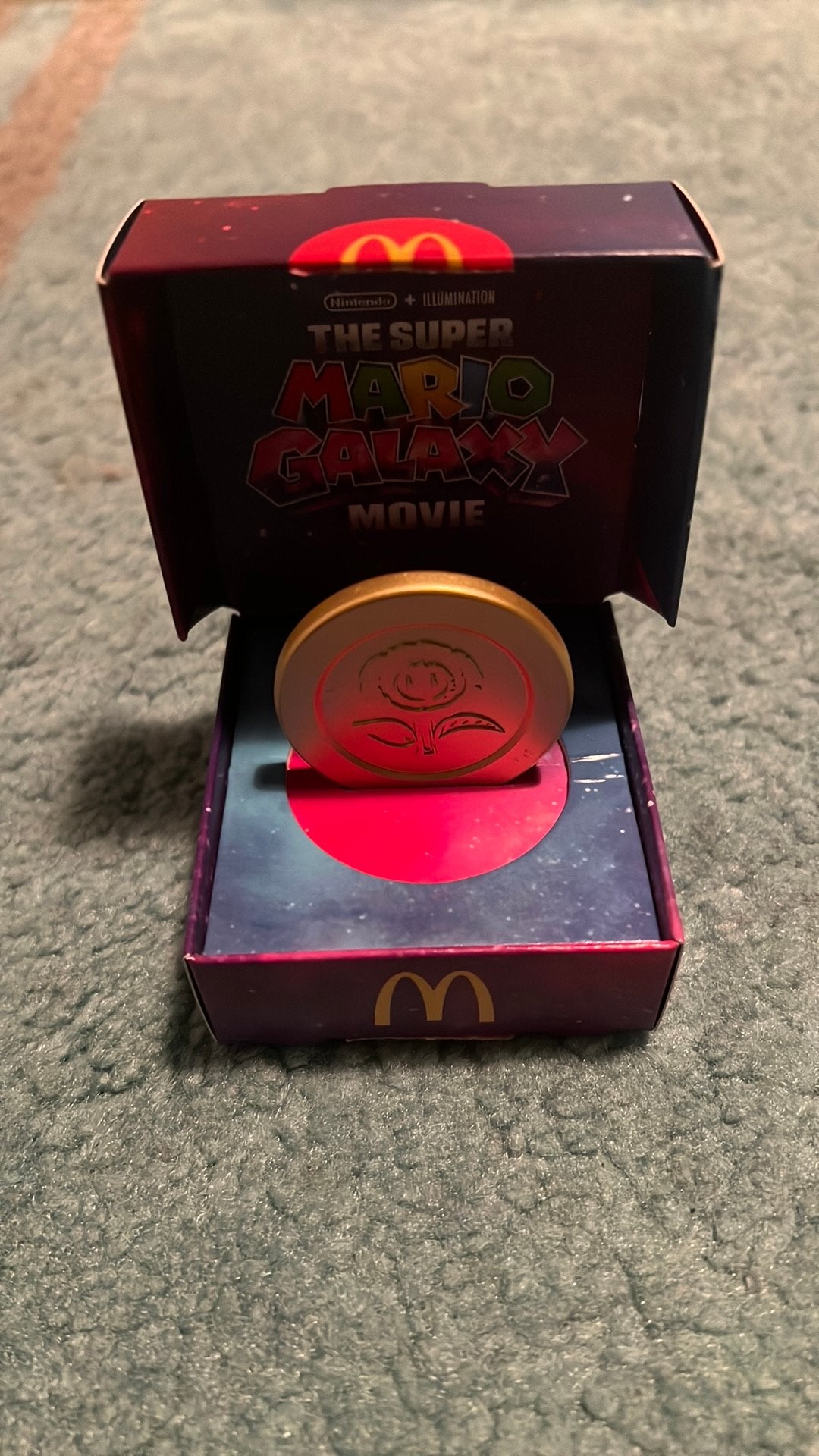 Mario McDonald’s munt – Bloem (Flower) McDonalds 2026, Verzamelen, Ophalen of Verzenden, Nieuw