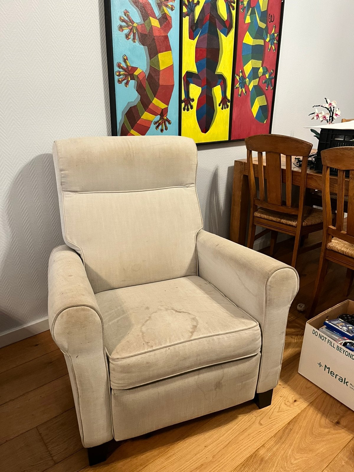 Uitklap sofa, Enlèvement, Utilisé, Une personne