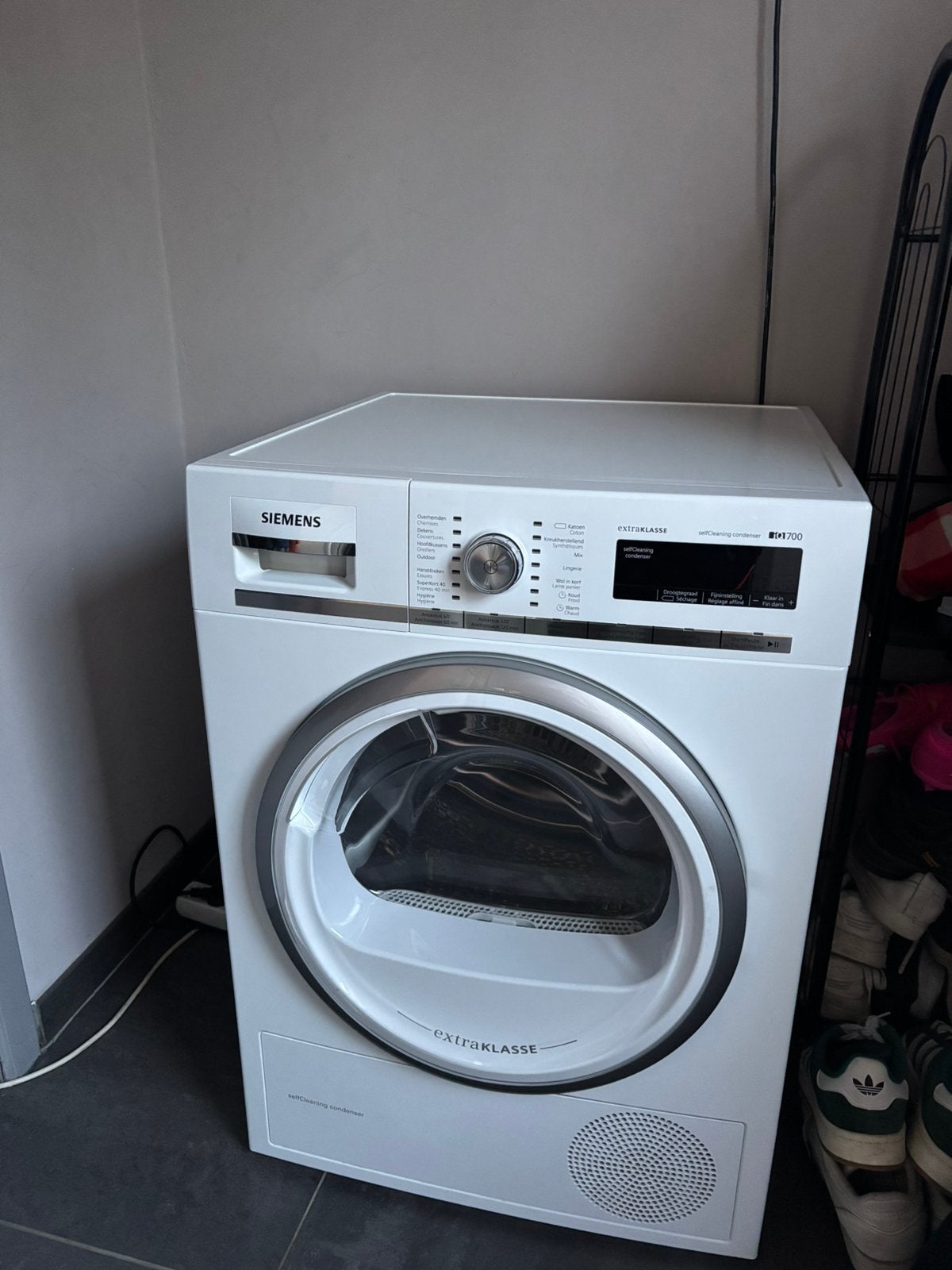 Droogkast Siemens iq700 8kg A++, Elektronische apparatuur, Droogkasten, Ophalen, Zo goed als nieuw