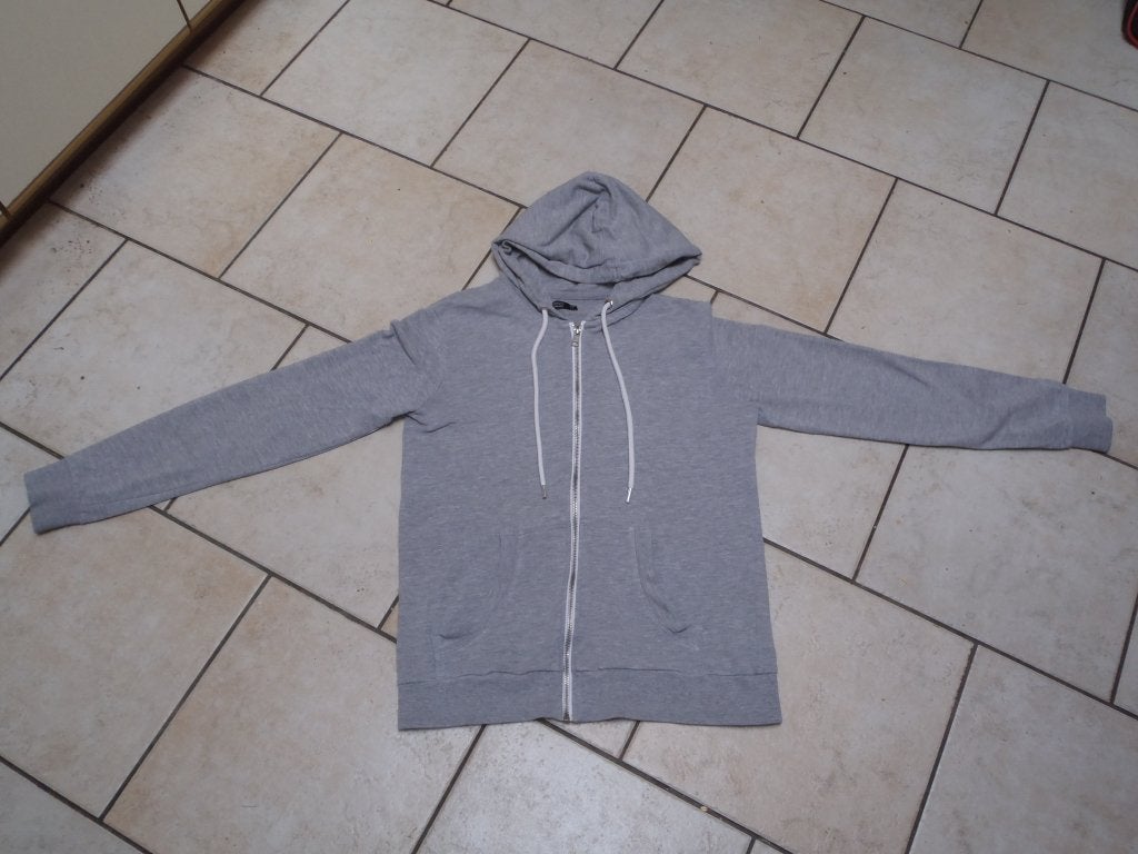gilet gris uni taille M, Enlèvement ou Envoi, Comme neuf, Taille 38/40 (M), Gris