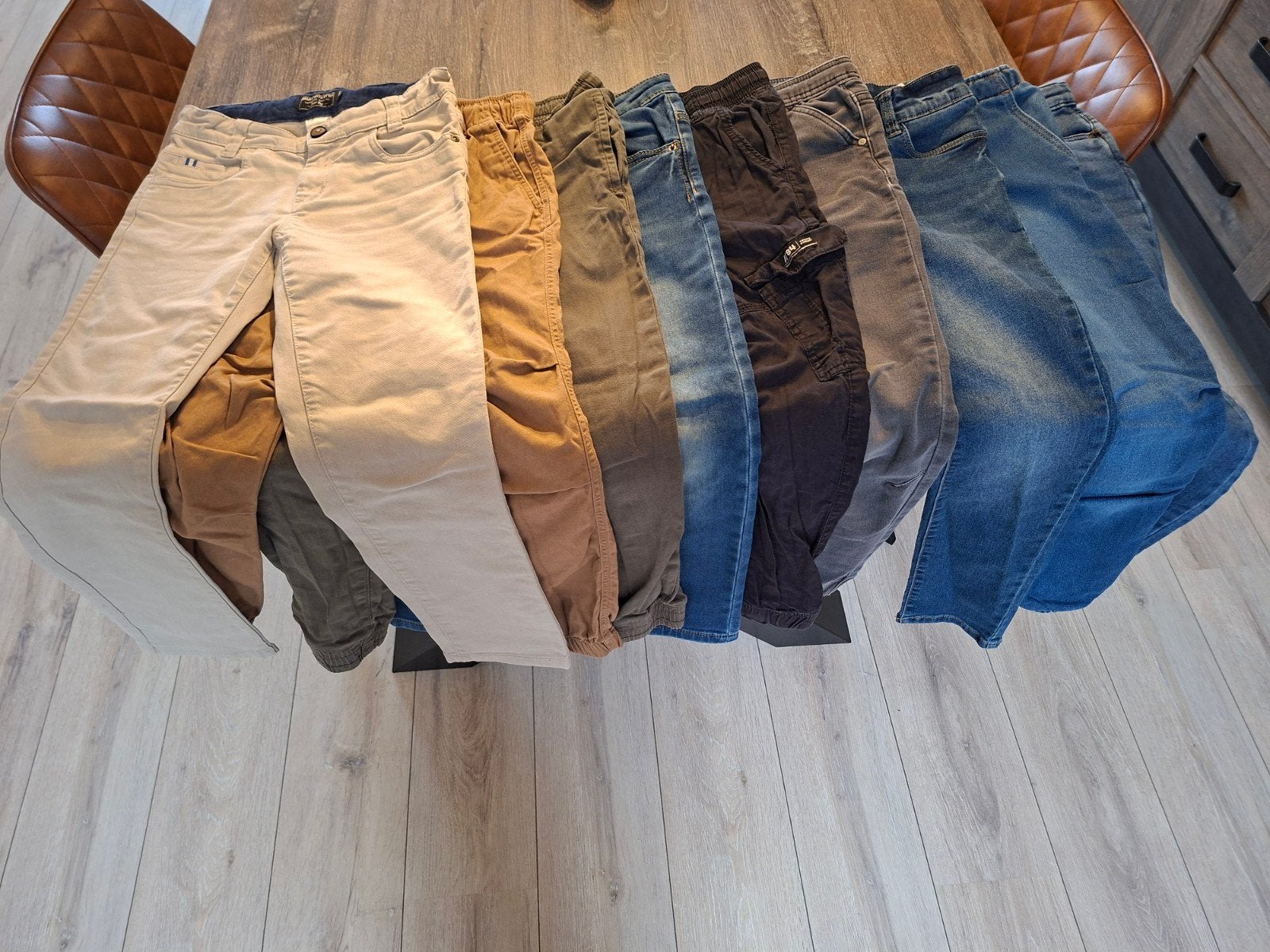groot kledingpakket jongens  89 stuks maat 134, Kinderen en Baby's, Ophalen, Gebruikt, Jongen