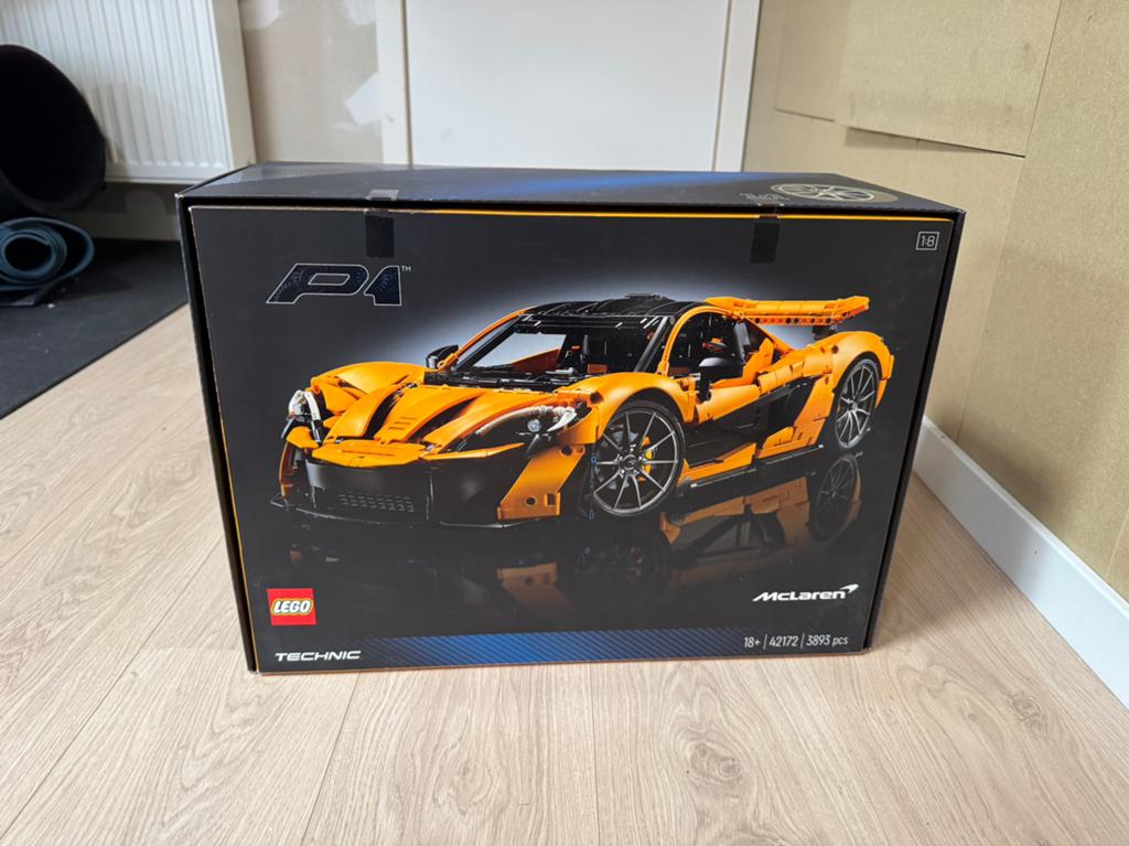 Lego mclaren p1 42172, Hobby en Vrije tijd, Modelauto's | 1:24, Ophalen, Nieuw