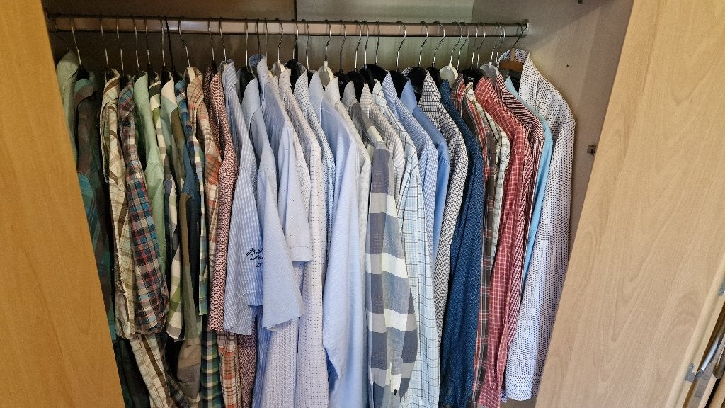 Hele kleerkast hemden heren - maat 39/40 - merken, Kleding | Heren, Overhemden, Ophalen, Zo goed als nieuw, Halswijdte 39/40 (M)