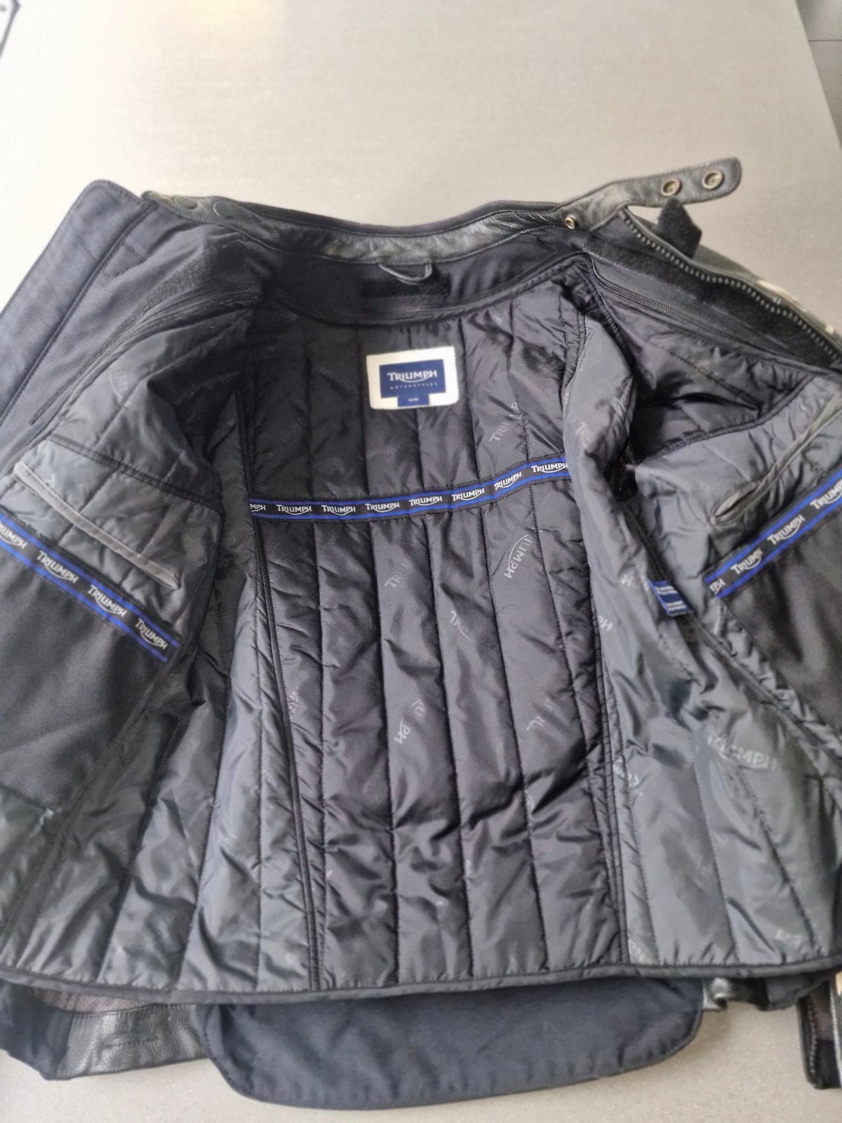 lederen jas triumph, Motoren, Ophalen, Heren, Triumph, Jas | leer