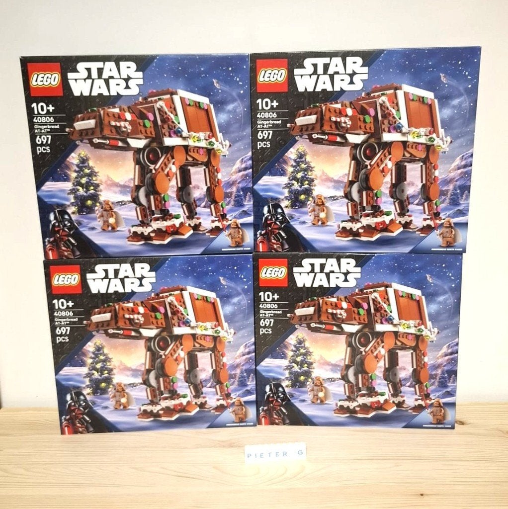 40806 - Lego Star Wars Peperkoek AT-AT - Nieuw & Sealed, Star Wars, Lego, Nieuw, Ophalen of Verzenden