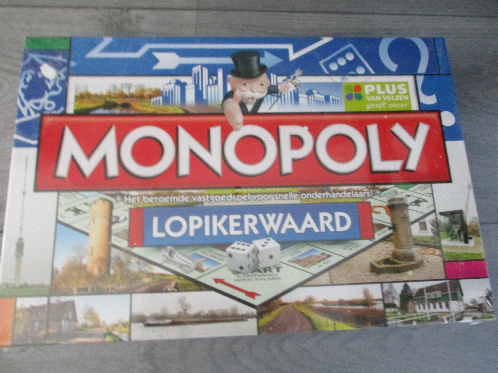 jeu de société NL seal Monopoly Lopikerwaard Monopoly, 1 ou 2 joueurs, Enlèvement ou Envoi, Neuf, Monopoly