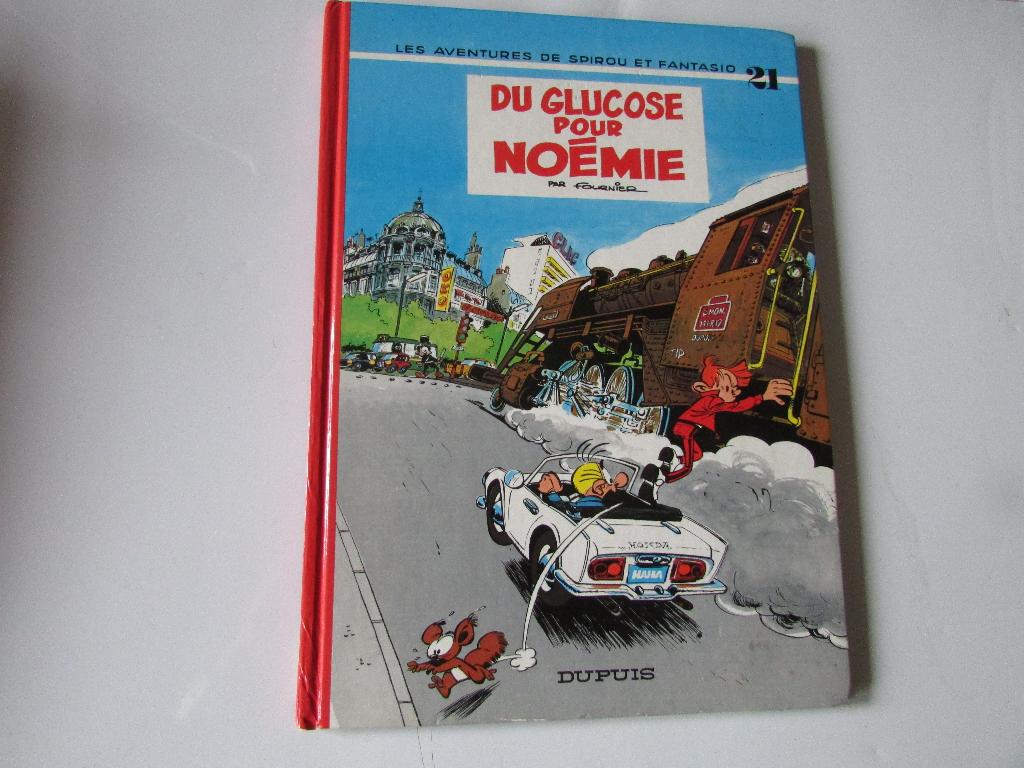 SPIROU ET FANTASIO ; Du Glucose pour Noémie, Gelezen, Eén stripboek, Ophalen of Verzenden, Fournier