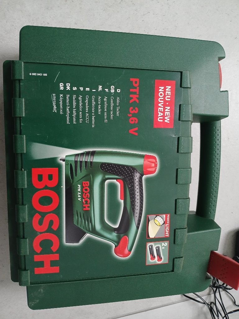 Agrafeuse bosch, Enlèvement, Comme neuf, Bosch