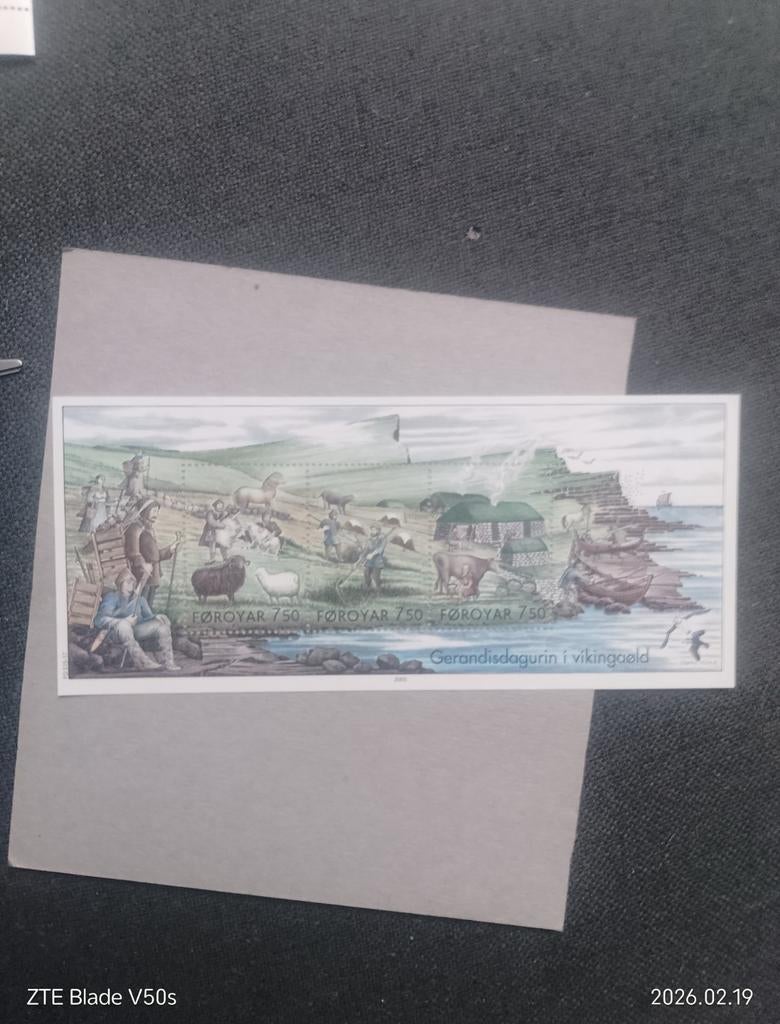 Postzegels Viking Gold foroyar, Postzegels en Munten, Ophalen of Verzenden