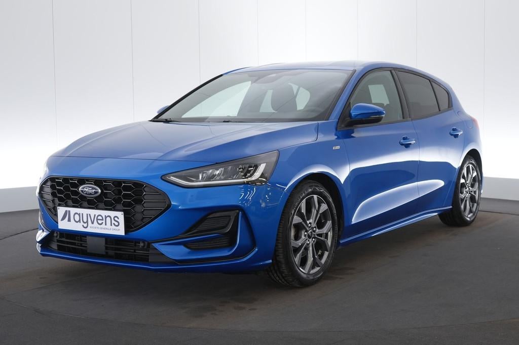 (2EAJ721) FORD FOCUS, Stof, Gebruikt, Euro 6, Blauw