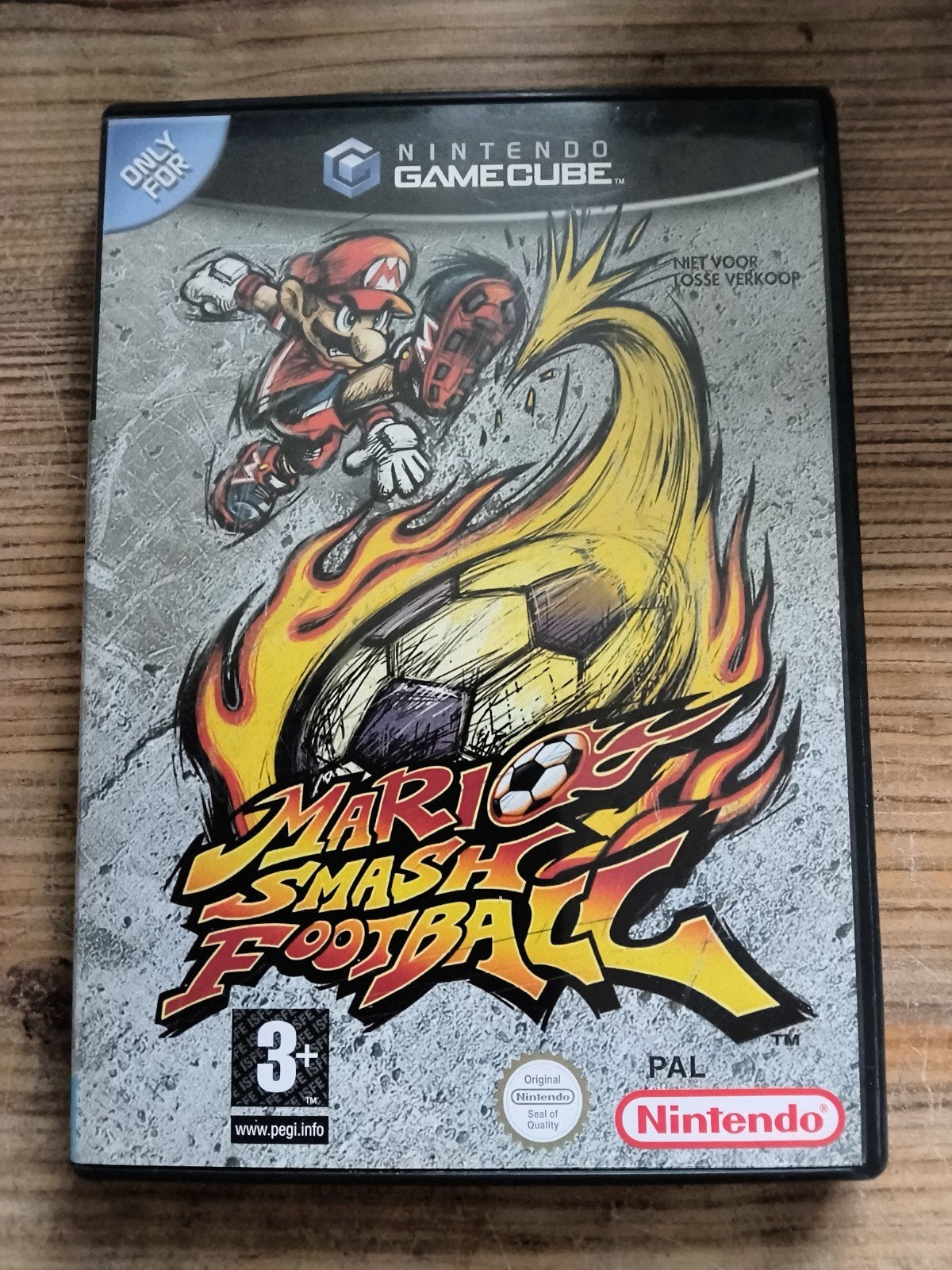 Mario Smash Football - Nintendo GameCube, Games en Spelcomputers, Games | Nintendo GameCube, Gebruikt, Verzenden, Sport, 3 spelers of meer