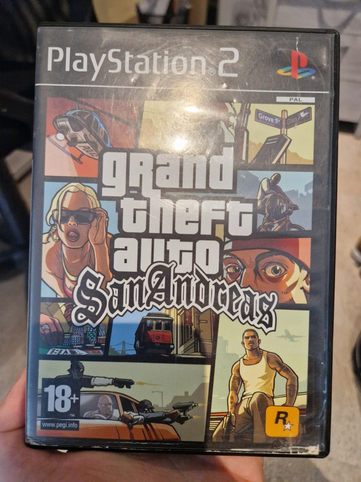 GTA San Andreas PS2, Ophalen of Verzenden, Gebruikt