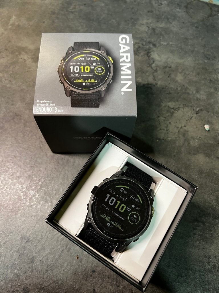 Garmin Enduro 3, Garmin Enduro, Zwart, Ophalen of Verzenden, Zo goed als nieuw