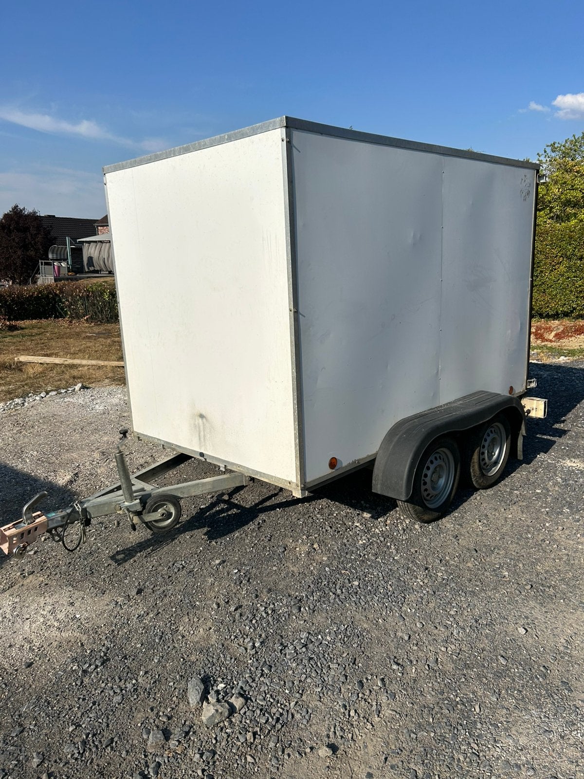Remorque fourgon, Enlèvement, Utilisé