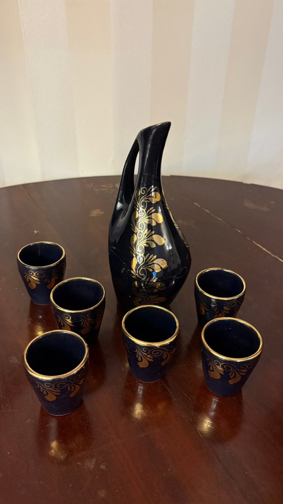 Limoges, blauw porselein, Enlèvement