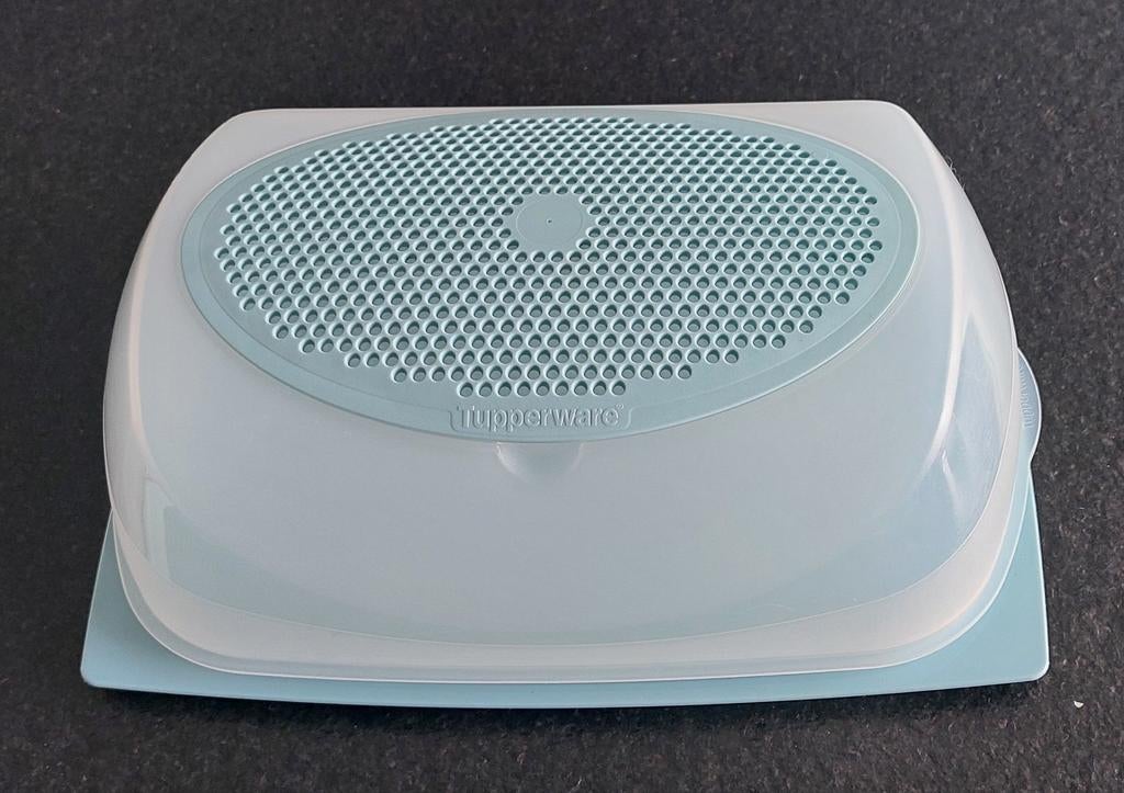 Boîte de rangement pour fromages Tupperware, Enlèvement, Comme neuf, Bleu, Balance