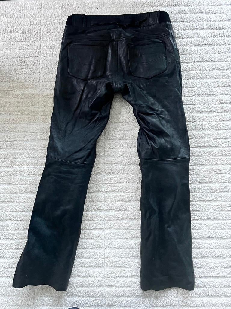 Lederen Motorbroek Richa (L, maat 50) met kniebescherming, Broek | leer, Heren, Ophalen of Verzenden, Richa
