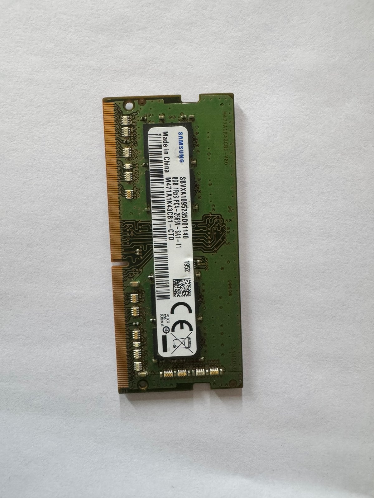 8 GB RAM, Computers en Software, Ophalen, DDR4, 8 GB, Zo goed als nieuw