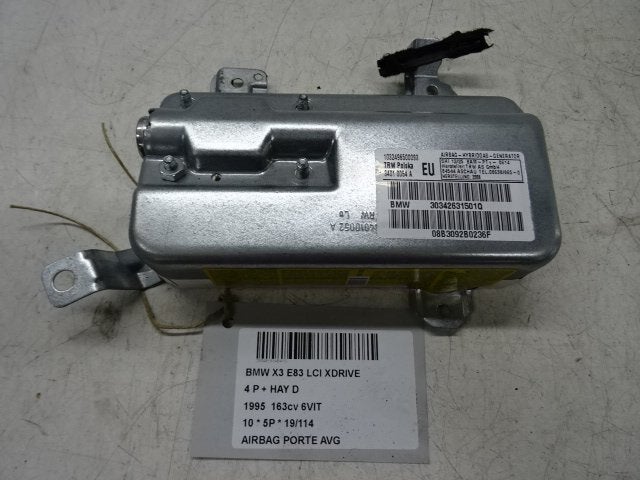 AIRBAG PORTE AVANT GAUCHE BMW X3 (E83) (30342631501Q), Autos : Pièces & Accessoires, Utilisé, BMW, Petuelring 130
80809  München, DE