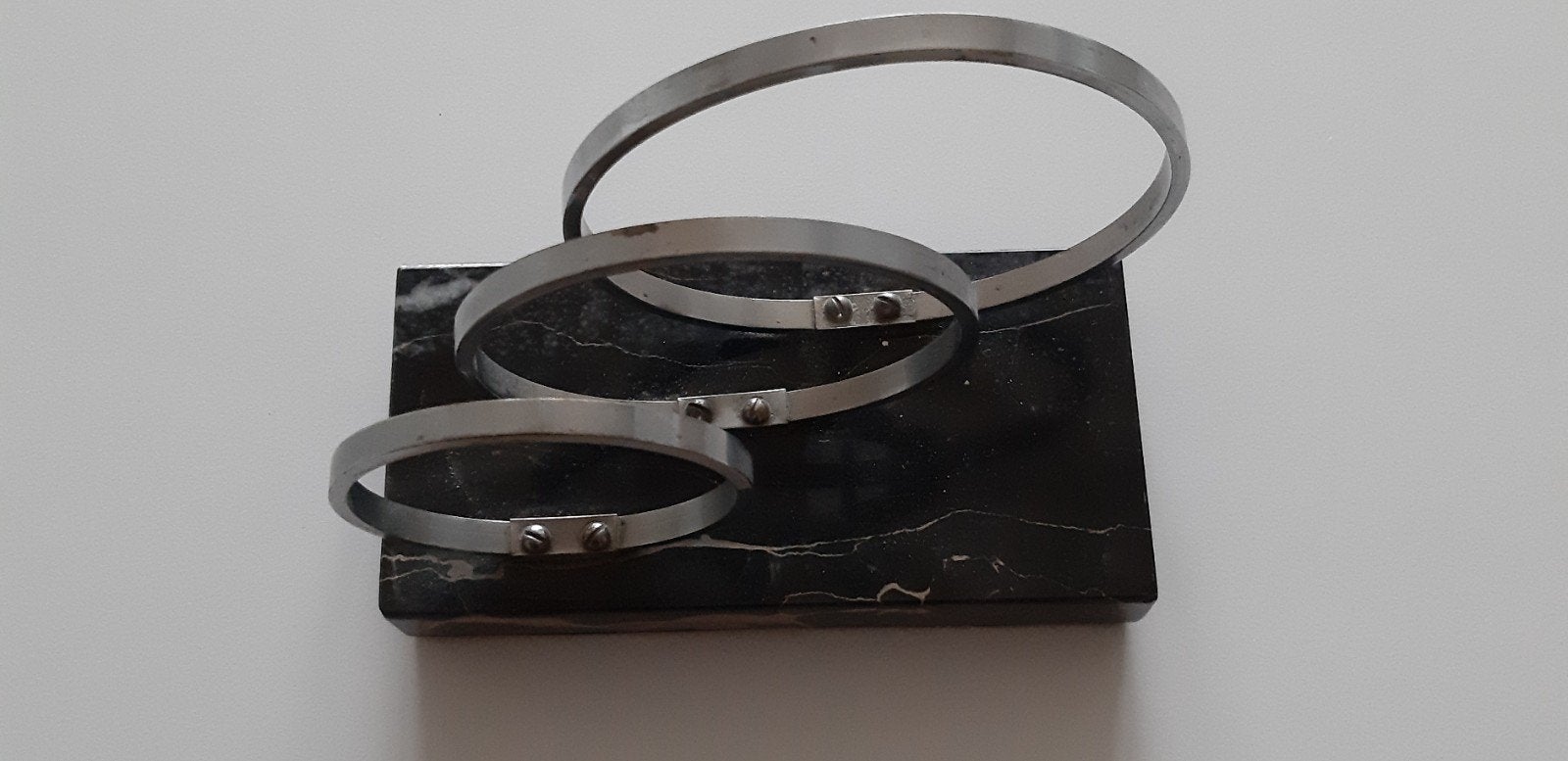 Porte-lettres vintage en marbre, Enlèvement ou Envoi